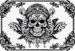Traditional tattoo flash tattoo idea