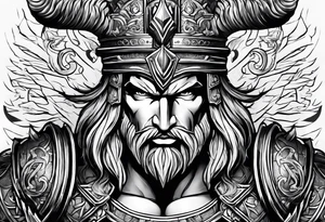 greek god ares tattoo idea