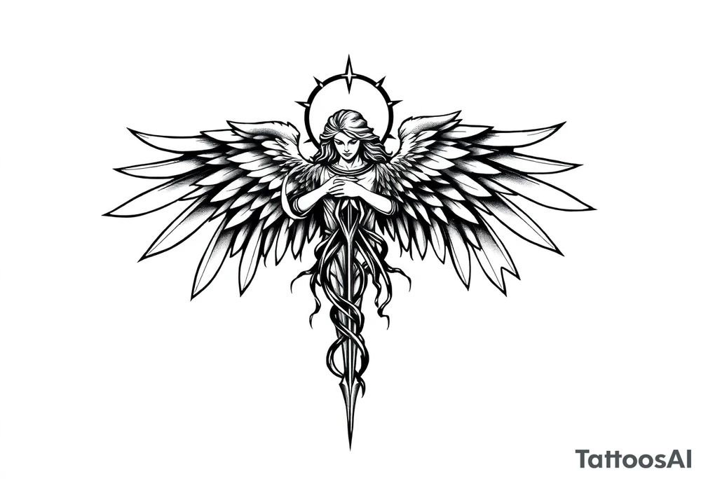 Holy Archangel, Biblical, Christian, Archangel Michael tattoo idea