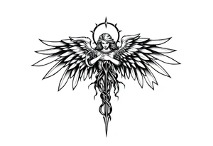 Holy Archangel, Biblical, Christian, Archangel Michael tattoo idea