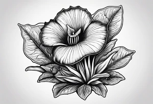 venus fly trap plant tattoo idea