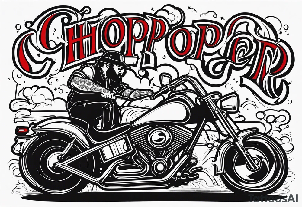 GET TO THE CHOPPER tattoo idea