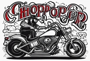 GET TO THE CHOPPER tattoo idea