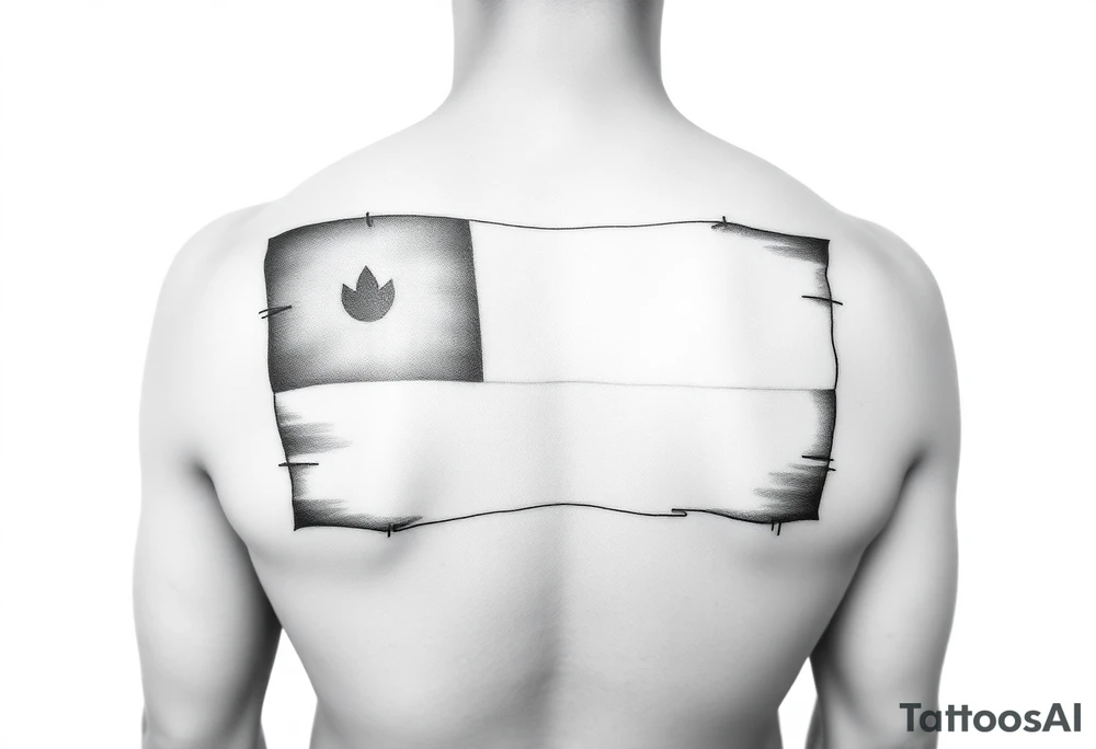 Palau flag tattoo idea