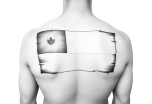 Palau flag tattoo idea