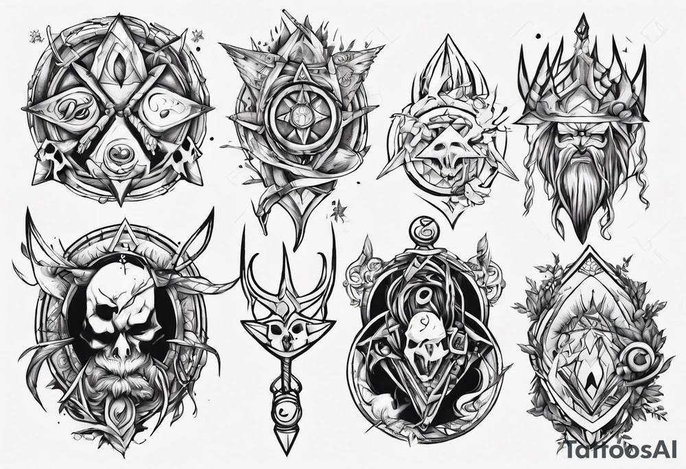 Mighty nein tattoo idea