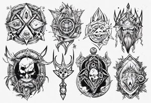 Mighty nein tattoo idea