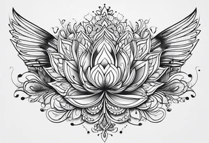 long
dainty 
unalome tattoo idea