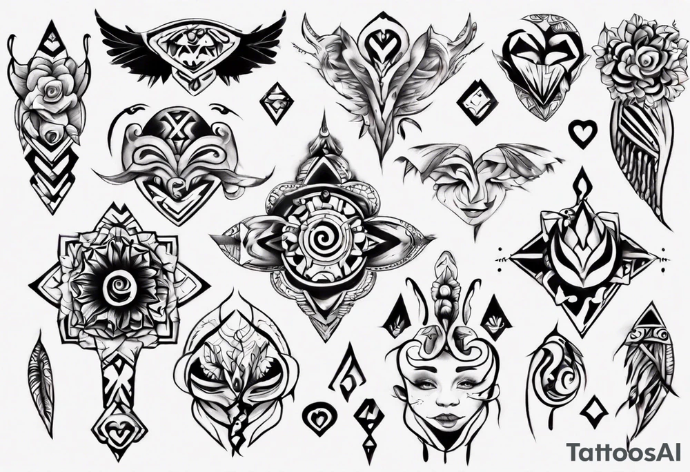My true loves Maggie and Lucas tattoo idea