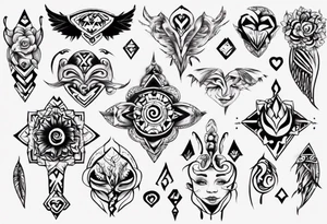 My true loves Maggie and Lucas tattoo idea