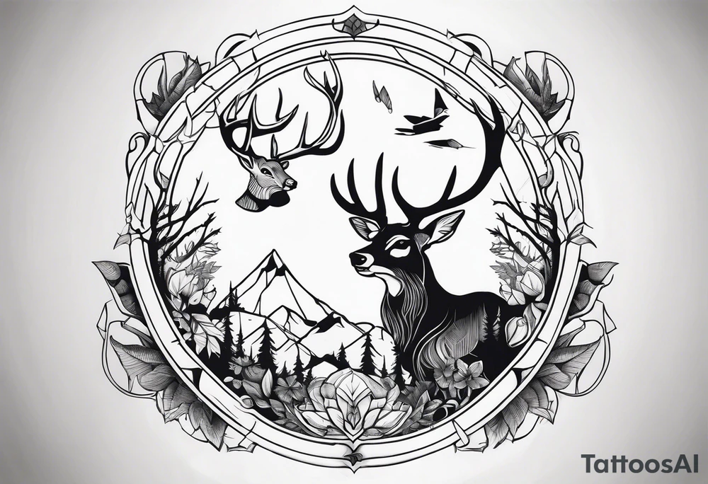 Hunting tattoo idea
