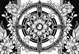 Daisy Rune. Incorporate Norse runes for Freya into a design that contains Daisy's. tattoo idea