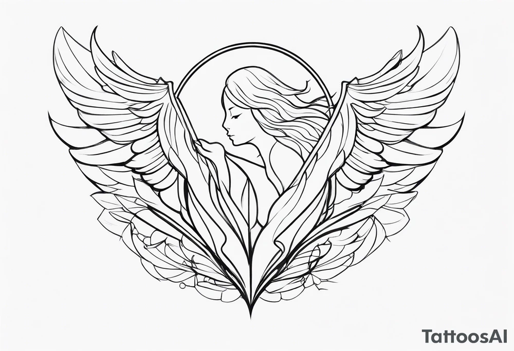 angels tattoo idea