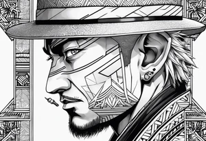 Zoro from one p tattoo idea