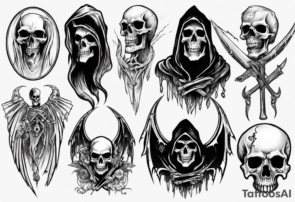 Reaper tattoo idea