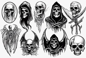 Reaper tattoo idea