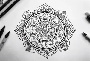 Mandala tattoo idea