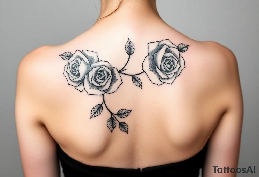 Roses tattoo idea