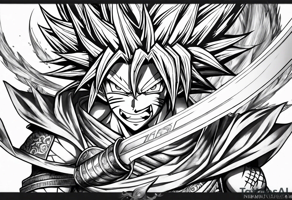 Natsu dragneel tattoo idea
