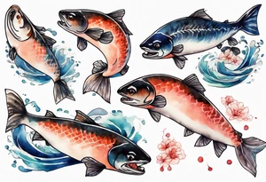 the salmon of knowledge tattoo idea