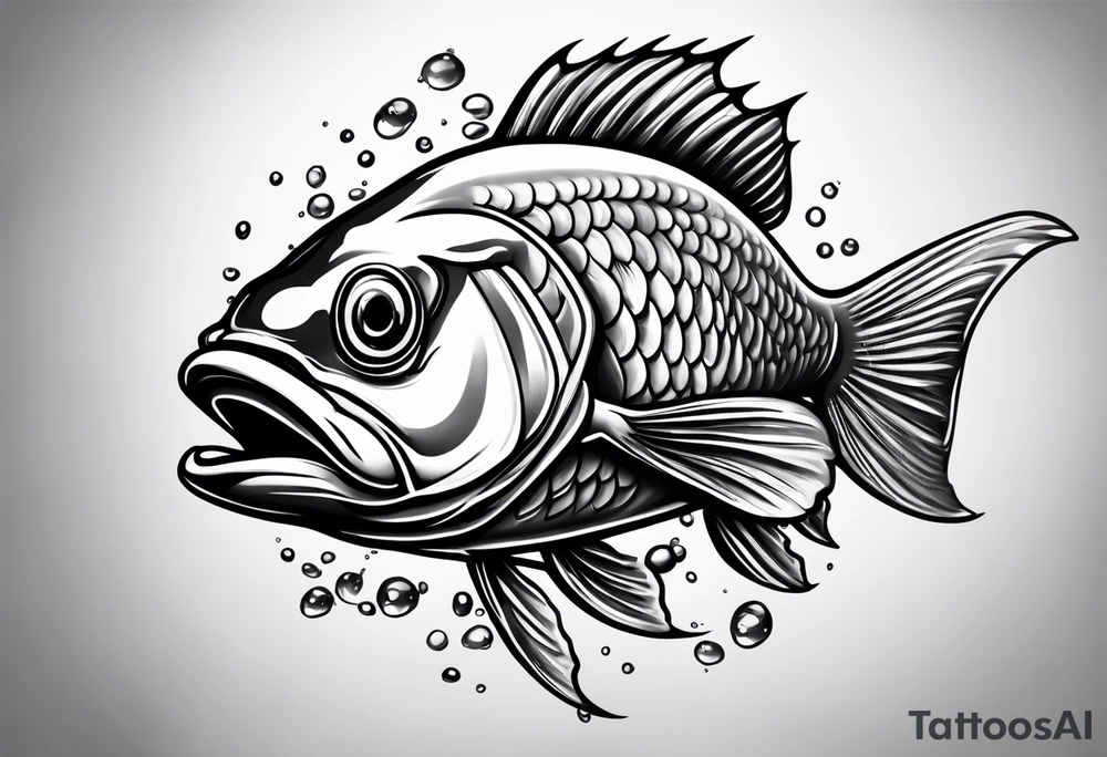 Granchio realistico tattoo idea