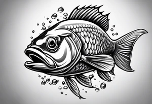 Granchio realistico tattoo idea