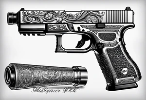 Glock tattoo idea