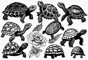 tortoise tattoo idea