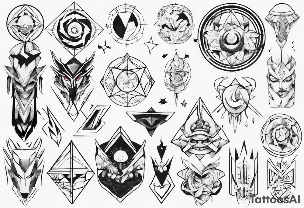 anime tattoo idea