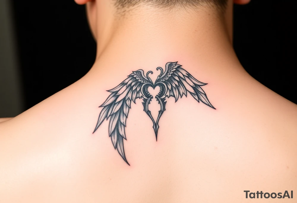 Siluetas de pareja tattoo idea