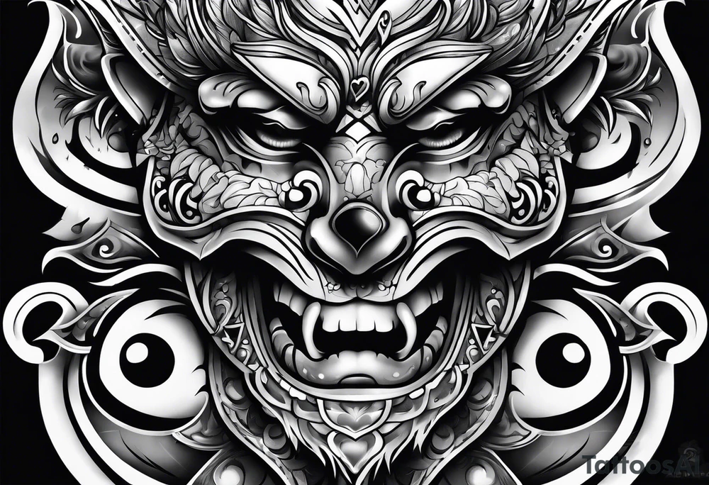 Granchio chicano tattoo idea