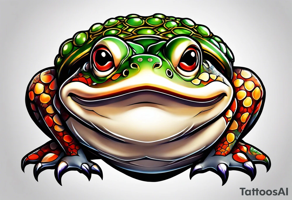 Jiraiya toad tattoo idea