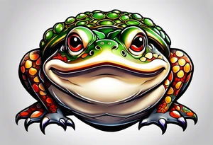 Jiraiya toad tattoo idea