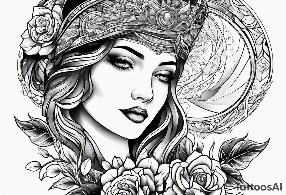 memorial for mother tattoo idea