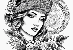 memorial for mother tattoo idea