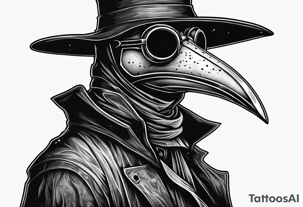 Plague doctor tattoo idea