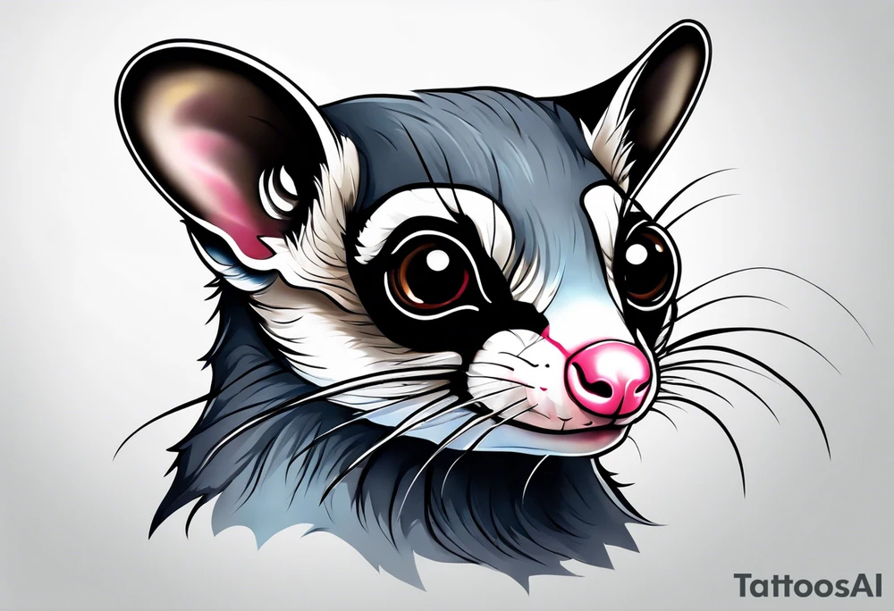 sugar glider tattoo idea