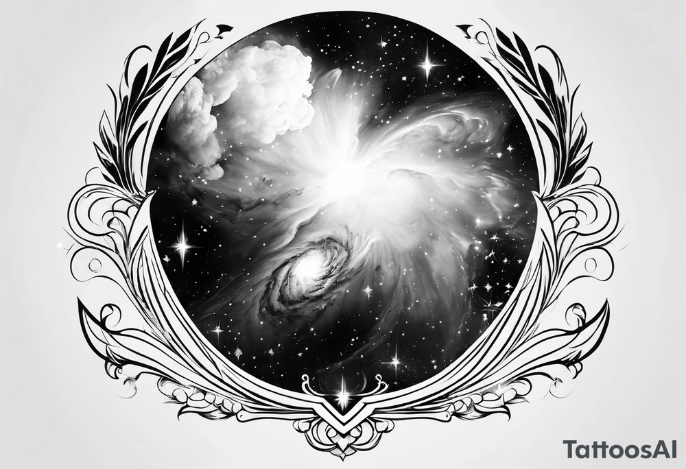 orion nebula tattoo idea