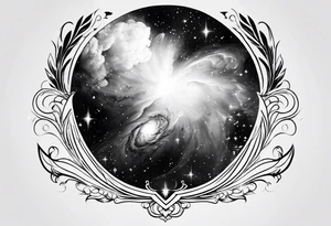 orion nebula tattoo idea