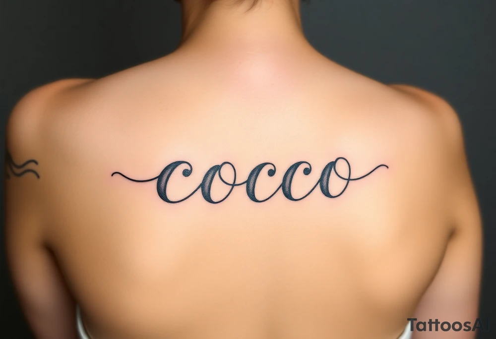 coco tattoo idea