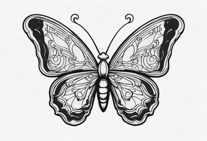 Butterfly tattoo idea