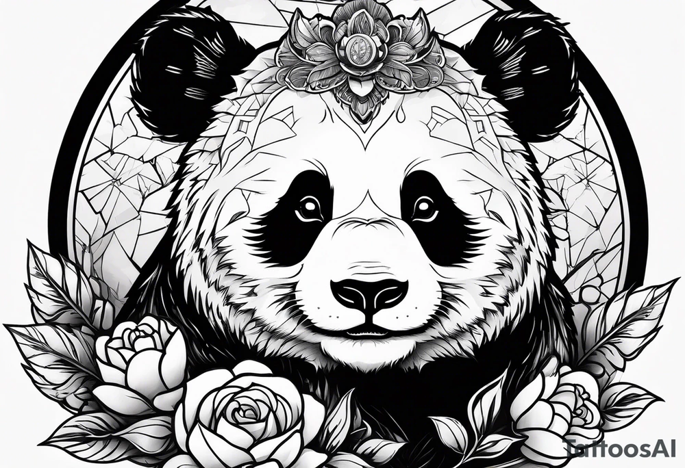 panda tattoo idea