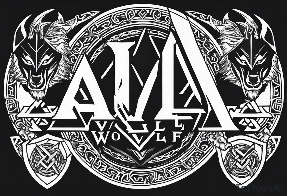 Valhalla
Sword shield valknut dragon bear wolf tattoo idea