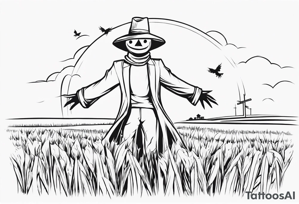 Scarecrow IN CROP tattoo idea