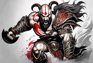 Ares God of war tattoo idea