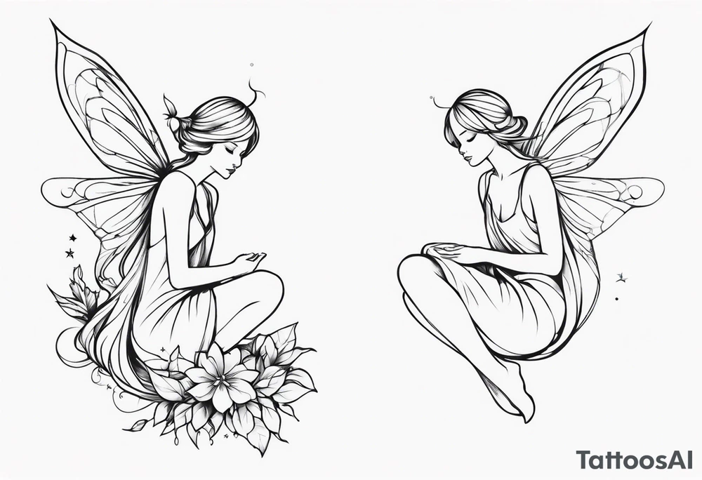 Fairy tattoo idea