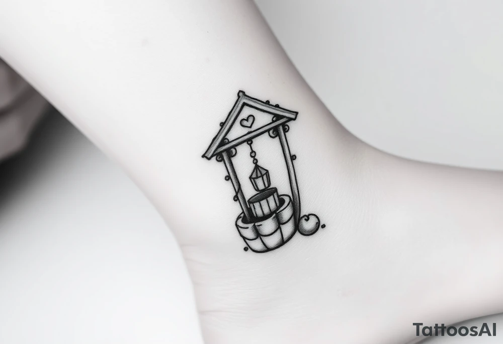 Wishing well tattoo idea