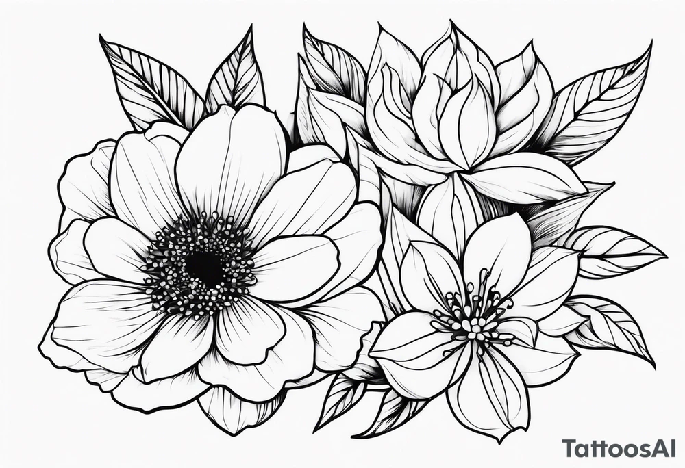 flores tattoo idea