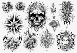 Ein Mann mit Schwanzflossen tattoo idea