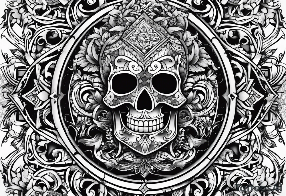 Generate tattoo designs featuring the number 24 composed entirely of tiny X's. tattoo idea